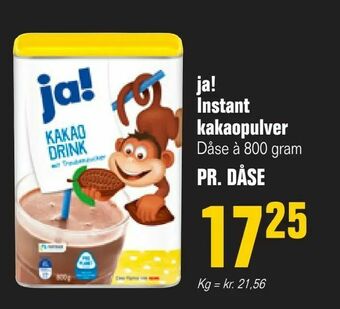 Poetzsch Padborg ja! Instant kakaopulver tilbud