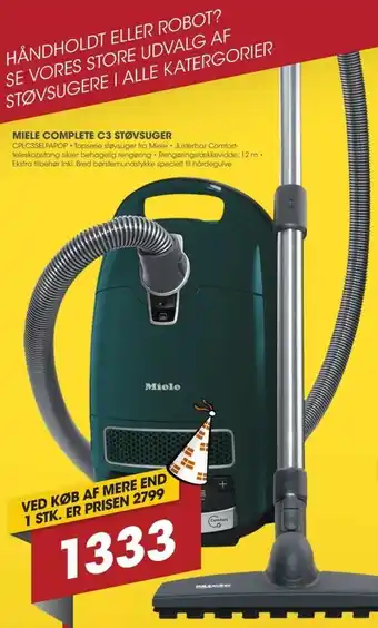 Punkt1 Miele Complete C3 Støvsuger tilbud