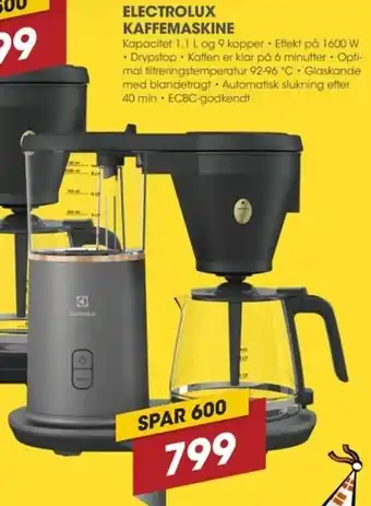 Punkt1 Electrolux Kaffemaskine tilbud