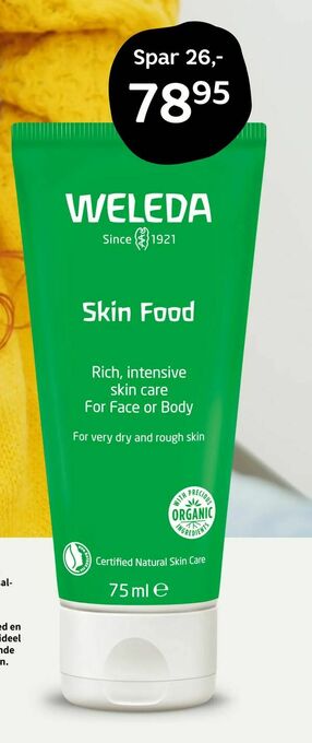 Helsam Weleda Skin Food tilbud