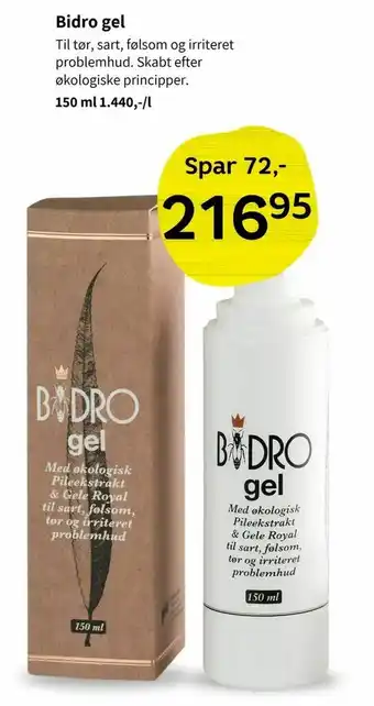 Helsam Bidro gel tilbud