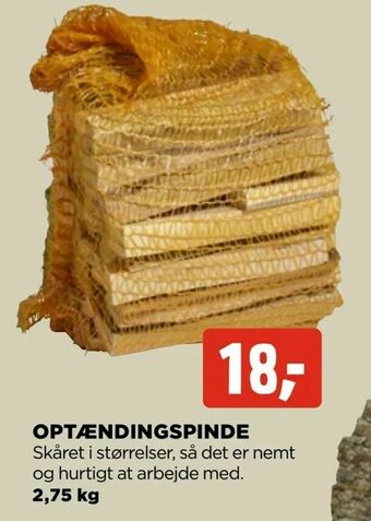 jem & fix Optændingspinde tilbud