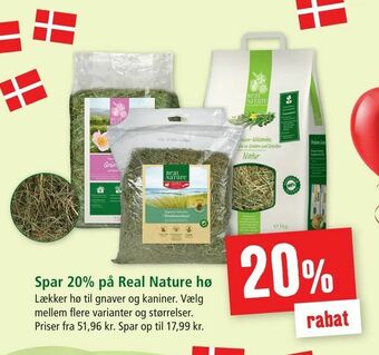 Maxi Zoo Real Nature hø tilbud