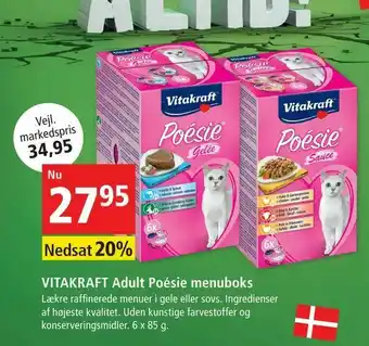 VITAKRAFT Adult Poésie menuboks