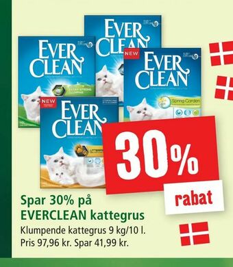 Maxi Zoo EVERCLEAN kattegrus tilbud