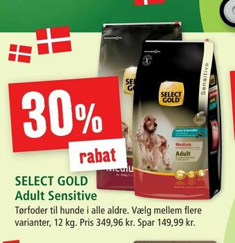 Maxi Zoo SELECT GOLD Adult Sensitive tilbud