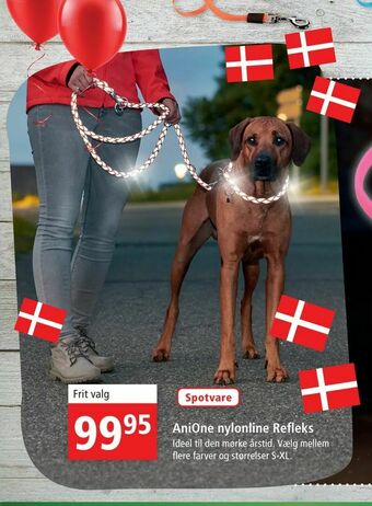 Maxi Zoo AniOne nylonline Refleks tilbud