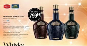 Otto Duborg Chivas royal salute 21 years tilbud