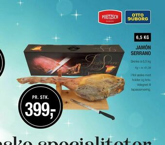 Otto Duborg Jamón serrano tilbud