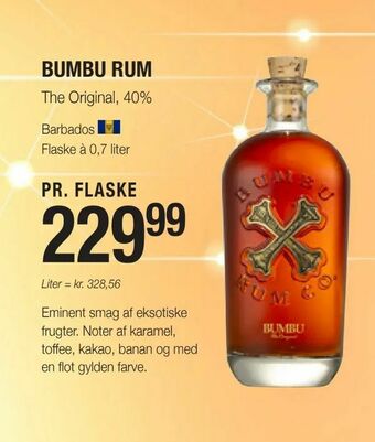 Otto Duborg Bumbu rum tilbud