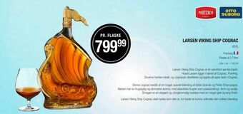 Otto Duborg Larsen viking ship cognac tilbud