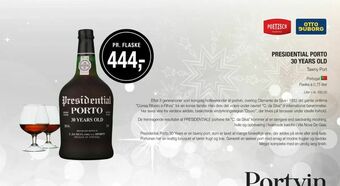 Poetzsch Padborg Presidential porto 30 years old tilbud