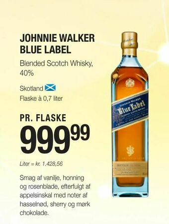 Poetzsch Padborg Johnnie walker blue label tilbud