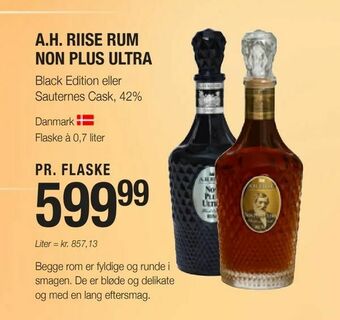 Poetzsch Padborg A.h. riise rum non plus ultra tilbud