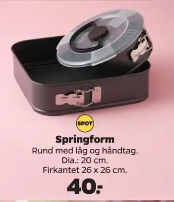Netto Springform tilbud