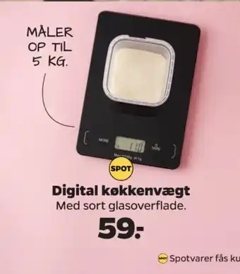 Netto Digital køkkenvægt tilbud