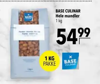 Citti BASE CULINAR Hele mandler tilbud
