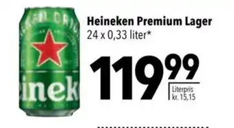 Citti Heineken Premium Lager tilbud