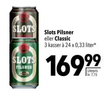 Citti Slots Pilsner eller Classic tilbud