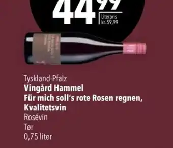 Citti Vingård Hammel Für mich soll's rote Rosen regnen, Kvalitetsvin tilbud