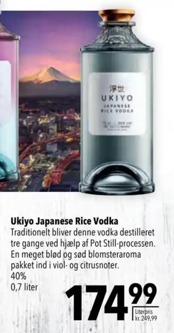Citti Ukiyo Japanese Rice Vodka tilbud