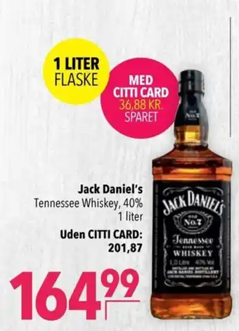Citti Jack Daniel's tilbud