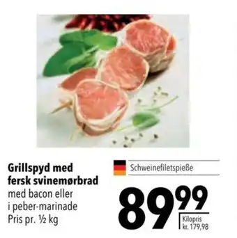 Citti Grillspyd med fersk svinemørbrad tilbud