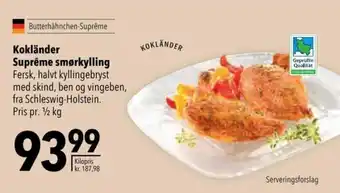 Citti Kokländer Suprême smørkylling tilbud