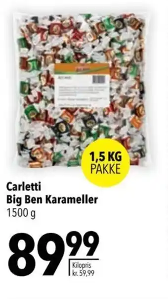 Carletti Big Ben Karameller