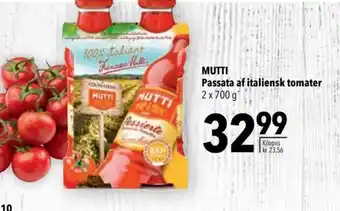 Citti MUTTI Passata af italiensk tomater tilbud