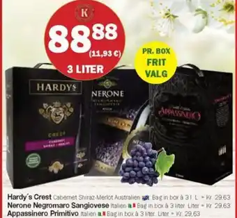 Købmandsgården Hardy's Crest tilbud