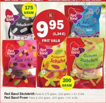 Red Band Skolekridt