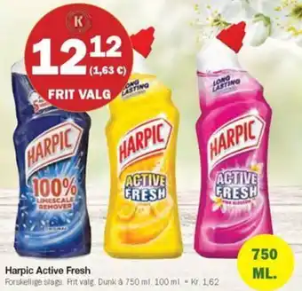 Købmandsgården Harpic Active Fresh tilbud