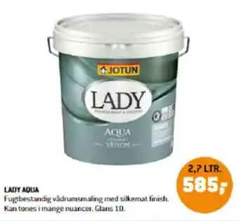 XL-BYG LADY AQUA tilbud