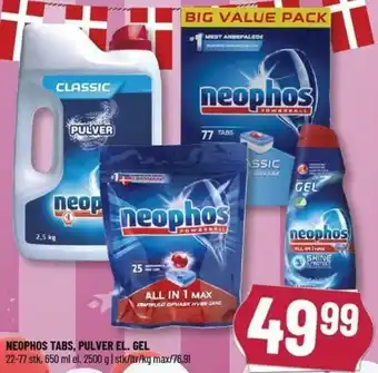 Løvbjerg Neophos Tabs, Pulver El. Gel 2500g tilbud