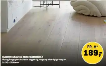 XL-BYG PARADOR EG CASTELL KALKET LAMINATGULV tilbud