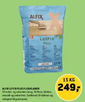XL-BYG ALFIX LETFIX PLUS FLISEKLÆBER tilbud
