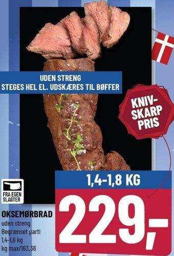 Løvbjerg Oksemørbrad tilbud