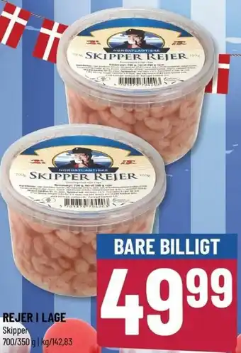 Løvbjerg Rejer I Lage 700/350g tilbud