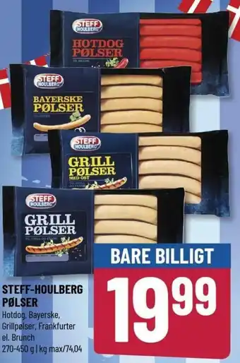 Løvbjerg Steff-Houlberg Pølser 270-450g tilbud
