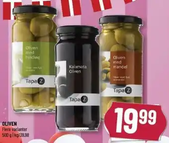 Løvbjerg Oliven 500g tilbud