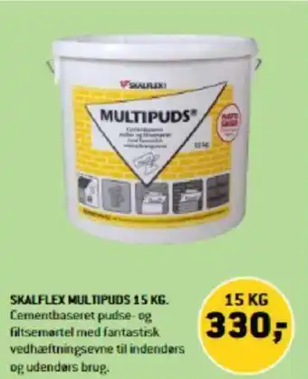 XL-BYG SKALFLEX MULTIPUDS 15 KG tilbud