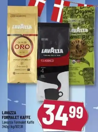 Løvbjerg Lavazza Formalet Kaffe 340g tilbud