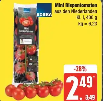 Zentralmarkt Mini Rispentomaten tilbud