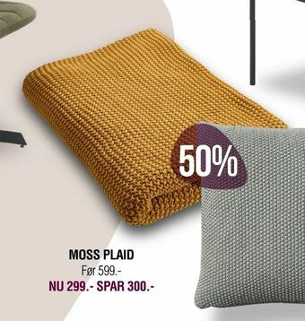 Ilva Moss plaid tilbud