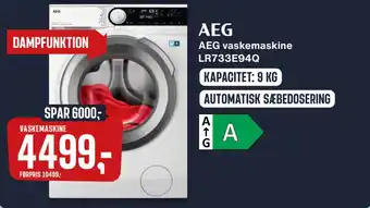 Skousen AEG vaskemaskine LR733E94Q tilbud