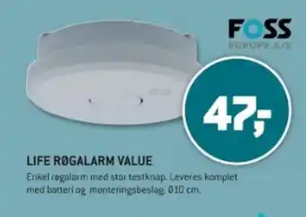 XL-BYG LIFE RØGALARM VALUE tilbud