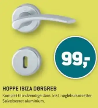 XL-BYG HOPPE IBIZA DØRGREB tilbud