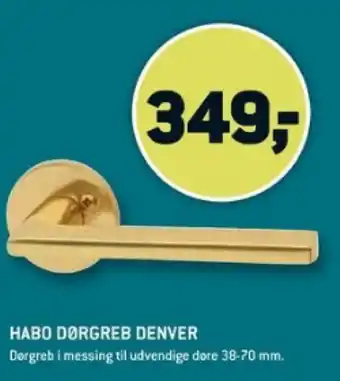 XL-BYG HABO DØRGREB DENVER tilbud