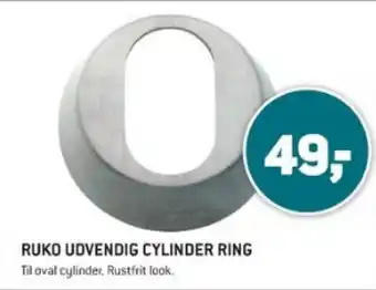 XL-BYG RUKO UDVENDIG CYLINDER RING tilbud